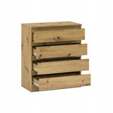 AKORD Komoda 4S Za Spalnico Garderobna Omara Dnevna Soba Artisan Oak, (21979074) | Shoptok.si