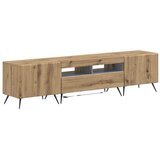  5-dijelni LED TV ormarić Hrast artisan Konstruirano drvo - Hrast artisan 81 cm | shoptok.hr