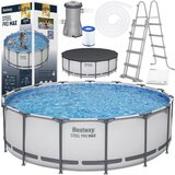Bestway Frame Pool kompletan set Steel Pro MAX™ Ø 457 x 122 cm uklj. filter pumpa | shoptok.hr
