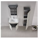 Hanah home Kupatilski ormarić sa umivaonikom i ogledalom (2 komada) Tivoli 65 690 Cene