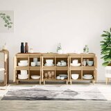  Komoda 3 kom boja hrasta sonome 60x35x70 cm konstruirano drvo | shoptok.hr