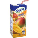 FONTANA voćni negazirani sok mango, 250ml Cene