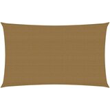 vidaXL Senčno jadro 160 g/m² taupe 4x7 m HDPE, (20803783) | Shoptok.si