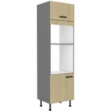  Visoka omara za pečico in mikrovalovno RONA 60D | Shoptok.si