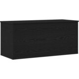  Kutija za spremanje s pohranom Crni hrast 100 x 42 x 46 cm | Eponuda.com