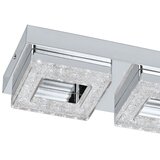 Eglo fradelo zidna/stropna/3, led, 3x4w, krom/kristal | shoptok.hr