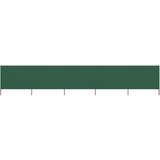 The Living Store 5-panelni vetrobran tkanina 600x80 cm zelen - Vetrobran, (21750749) | Shoptok.si