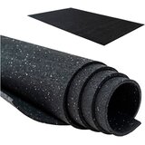 THUNDER Zaščitna podloga za fitnes naprave YG-PROOF-BLACK – 195 × 91 cm, 6 mm, gumijasta, črna, (5000115964) | Shoptok.si
