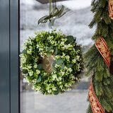 Kondela TEMPO-GIOIA, dekorativni venec za vrata, zelen | Shoptok.si