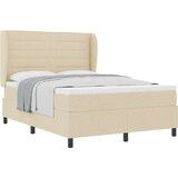 Box spring krevet s madracem Krema 140 x 200 cm tkanina | shoptok.hr