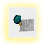 Klarstein Pametni grelnik Mojave 500 2 v 1 Infrardeči konvektor 60x60cm 500W RGB osvetlitev Cene