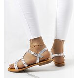 Gemre Silver Metallic Sandals Somerset | ePonuda.com