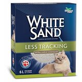 White Sand cat less tracking grudvajući posip 6l Cene