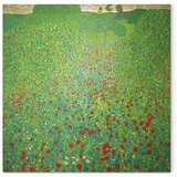  Slika - Gustav Klimt – Poppy Field 40x40 Premium Print | shoptok.hr