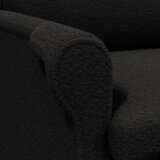  Ergonomska fotelja Crna Platno drvo Standard Ergonomski | shoptok.hr