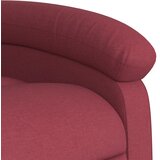  Naslonjač od tkanine crvena boja vina | shoptok.hr