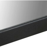vidaXL Kupaonsko ogledalo crno 50x70x2,5 cm konstruirano drvo i mesing | shoptok.hr