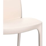  Vrtne stolice 2 kom krem 50 x 46 x 80 cm od polipropilena | shoptok.hr