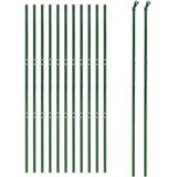  Ograda od žičane mreže zelena 1 4 x 25 m od pocinčanog čelika | shoptok.hr