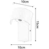 Brilagi - LED zidna lampa VASTO LED/3W/230V crna | Eponuda.com