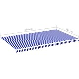  Zamjenska tkanina za tendu plavo-bijela 6 x 3,5 m | Eponuda.ba