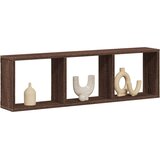  Zidni ormarić boja smeđeg hrasta 100x16x30 cm konstruirano drvo | shoptok.hr