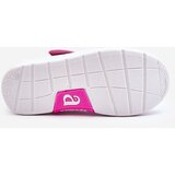 Boto Children's Velcro Ballerinas In Print Navy Blue And Pink Selah | Shoptok.si