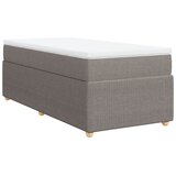 Maison Chic Box spring postelja - Vzmetna postelja z vzmetnico taupe 80x200 cm blago SL11231, (21883053) Cene