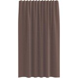 Voile zavjese s džepovima za šipke 2 kom smeđe Smeđa 140 x 175 cm | shoptok.hr