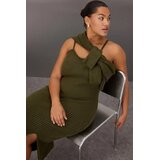 Trendyol ženska haljina Tbbaw25Ah00070, kaki | Eponuda.com