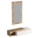 Hanah home Polica 82x15,8x29,6 cm Bež-bijela | Eponuda.ba