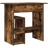  Radni stol boja dimljenog hrasta 80x45x74 cm konstruirano drvo | shoptok.hr