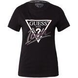 Guess Majica roza / pastelno roza / crna / bijela | shoptok.hr