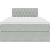  s od storage Svijetlo siva 120 x 200 cm Baršun | shoptok.hr