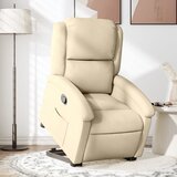 Maison Chic Naslanjač - Relax naslanjač s funkcijo vstajanja krem blago, (22062242) | Shoptok.si
