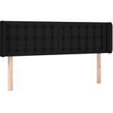  LED uzglavlje crno 147x16x78/88 cm od tkanine | shoptok.hr
