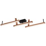 Crna/u prirodnoj boji LED stropna svjetiljka s daljinskim upravljačem 10x180 cm Bellari – | shoptok.hr