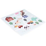 ECO TOYS velika Eva pjenasta podloga za djecu farma,bijela 90,5 x 90,5 cm 21 kom | shoptok.hr