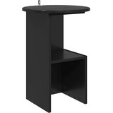  Bocni stol Crni hrast Ø 39,5 x 55 cm Konstruirano drvo | shoptok.hr