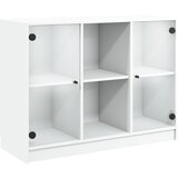 Maison Chic Komoda - Predalnik bela 102x37x75,5 cm inženirski les, (21716600) Cene