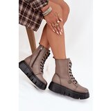 VINCEZA Women's Workery Boots on Platform with Lining | shoptok.hr