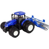  Traktor na daljinsko upravljanje 1:24 plug - plavi | shoptok.hr