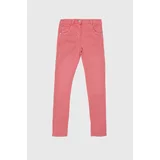 Tom Tailor Dječje hlače boja: ružičasta, glatki materijal