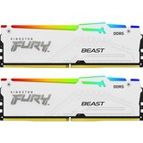 Kingston fury beast rgb 32GB kit (2x16GB) DDR5-6000 dimm CL30, 1.40V u
