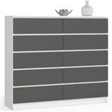 KOMODA K140 10SZ CLP BELO / SIVO, (21703258)