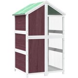  Kućica za ptice Boja kave 91,5 x 53 x 170cm od masivne borovine | shoptok.hr