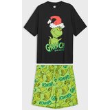 Sinsay Pamučna dvodijelna pidžama s božićnim motivom Grinch Slike