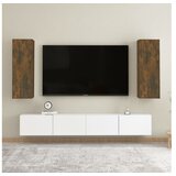  ormarići 2 kom boja hrasta 30 5x30x90 cm konstruirano drvo | shoptok.hr