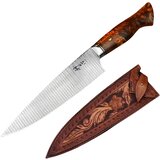 IZMAEL Damaskovski kuhinjski nož HARAHU MI-35272 - Smeđa / Tip2 | shoptok.hr