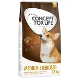 2 x 12 kg/4 kg/1,5 kg za pse po posebni ceni! - Medium Sterilised (2 x 12 kg)